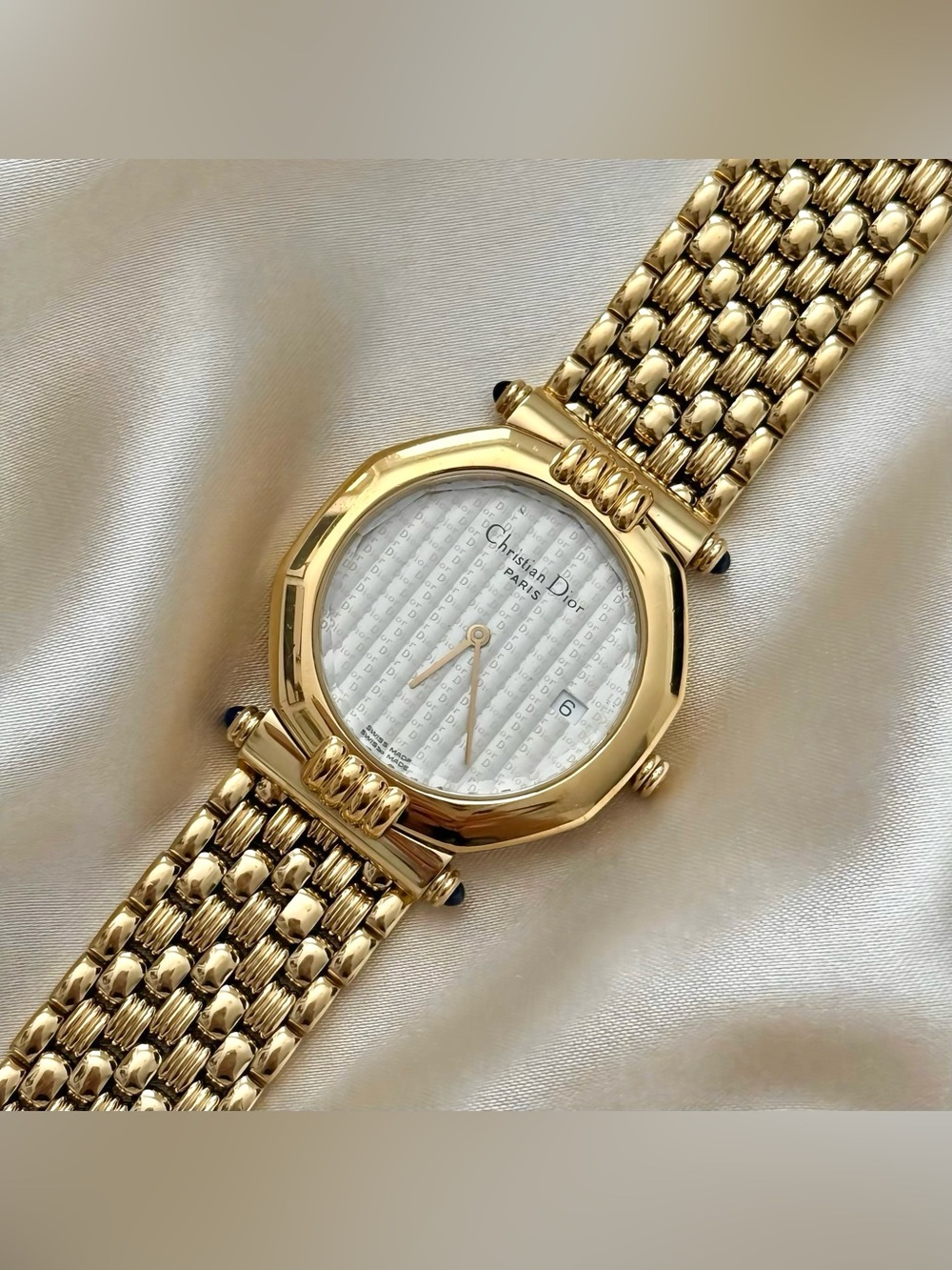AUTHENTIC VINTAGE DIOR GOLD WATCH - Picture 3 of 7